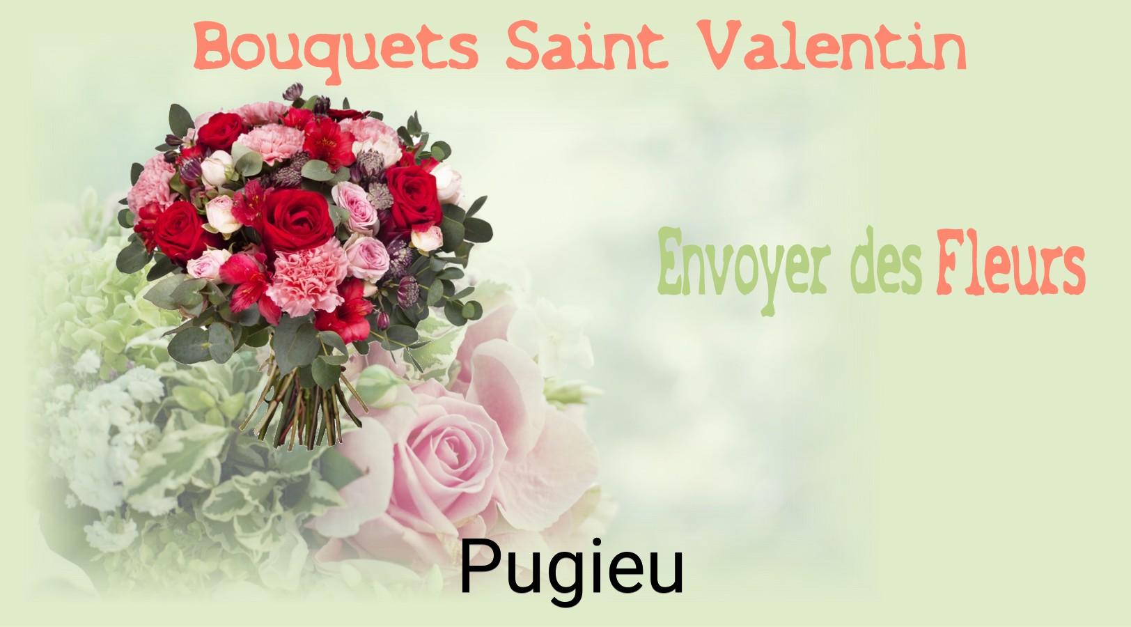 Roses de Saint-Valentin livrées à Pugieu